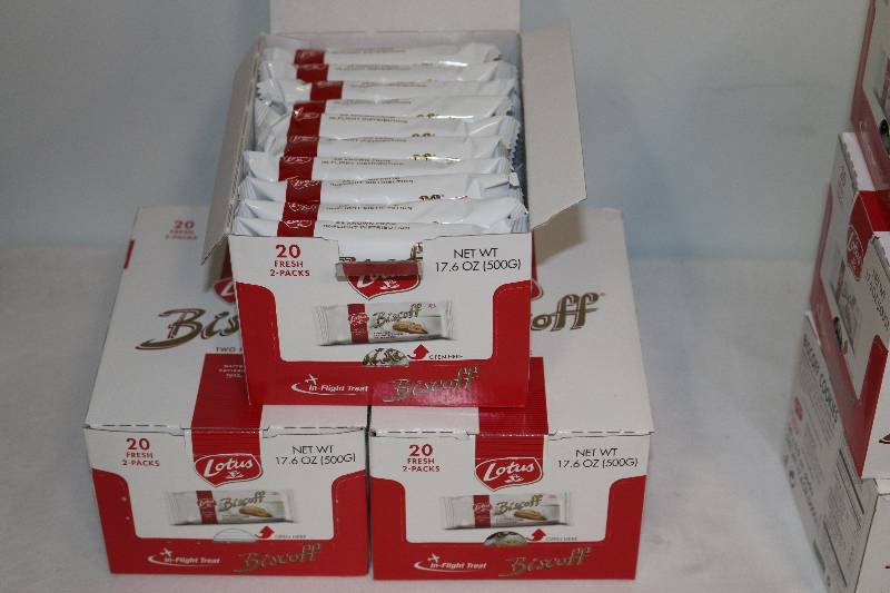 lot 6702 image: Biscoff Lotus Cookies - 60 packs