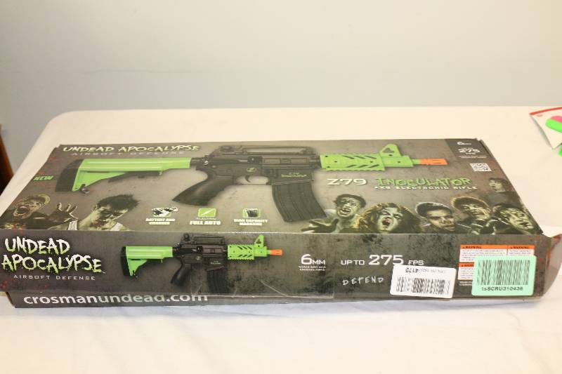 lot 6733 image: Undead Apocalypse Airsoft Defense Z29 Inoculator - Toy