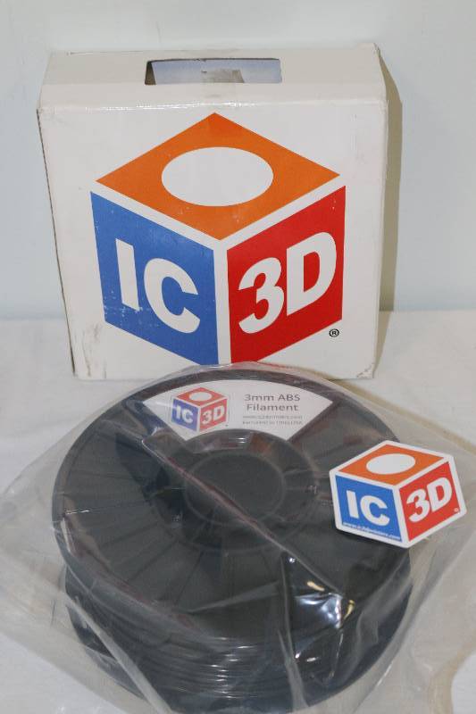 lot 6746 image: 1C 3M Filament ABS 3D Printing - Black