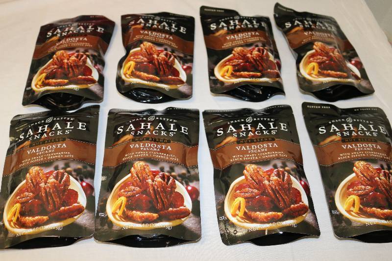 lot 6741 image: 8 Bags SAHALE Snacks Valdosta Pecans