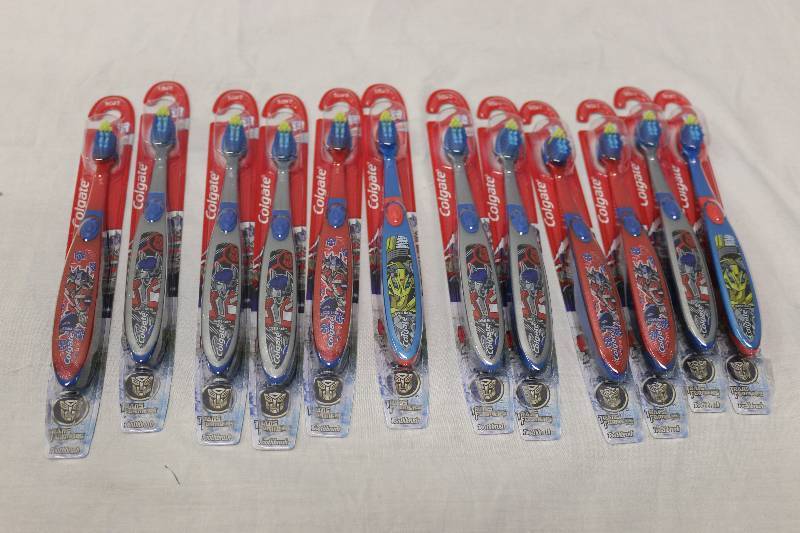 lot 6764 image: Colgate Transformers Toothbrushes