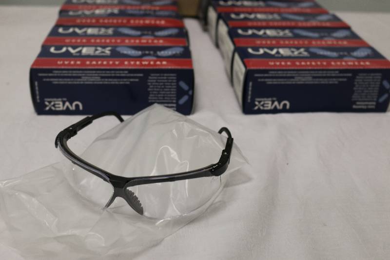 lot 6785 image: 10 Pair UVEX Sperian Safety Eyewear Honeywell