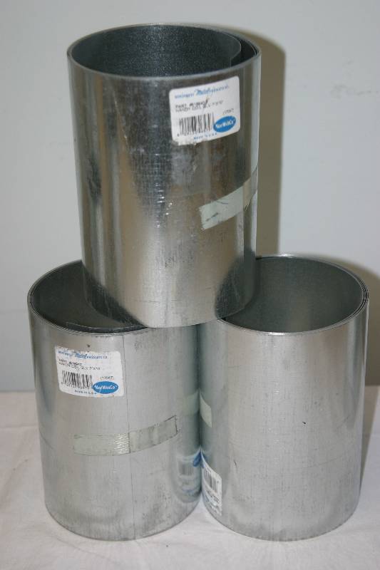 lot 7369 image: 3 Rolls 7 x 10 Handy Coil Roll Galvanized by Norwesco