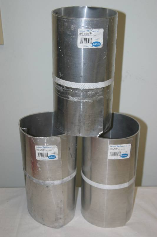 lot 7388 image: 3 Rolls 10 x 10 Handy Coil Aluminum Sheet Metal