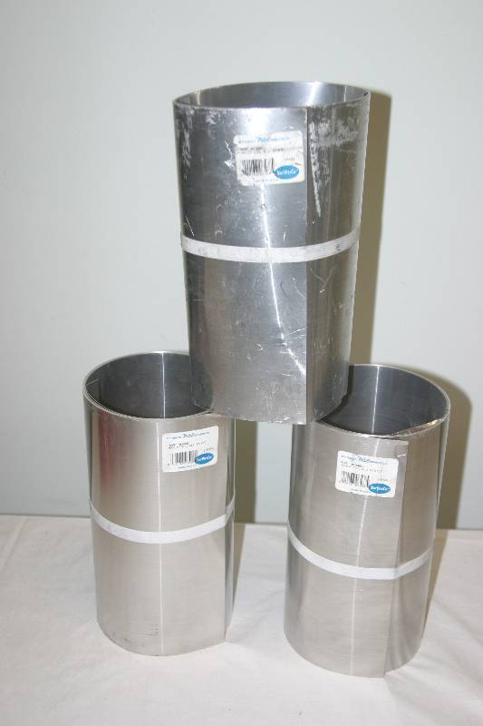 lot 7390 image: 3 Rolls 10 x 10 Handy Coil Aluminum Sheet Metal