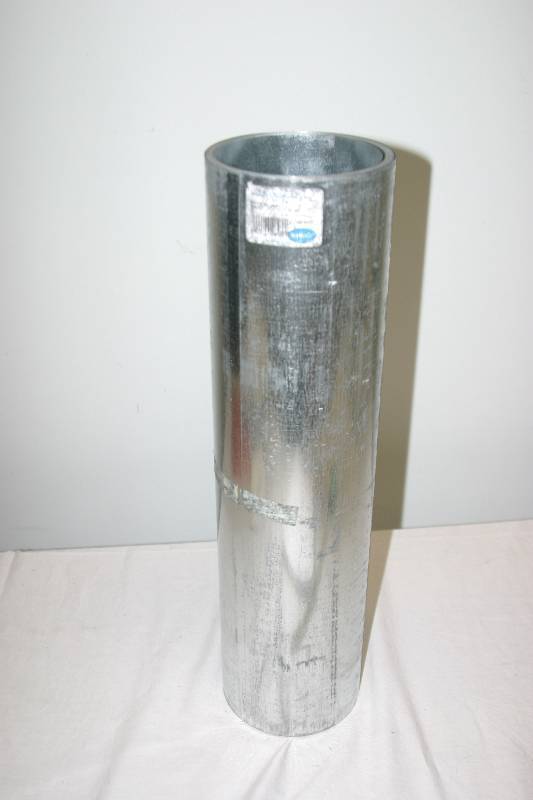 lot 7398 image: 25 Feet x 20 Inches Galvanized Sheet Metal Roll