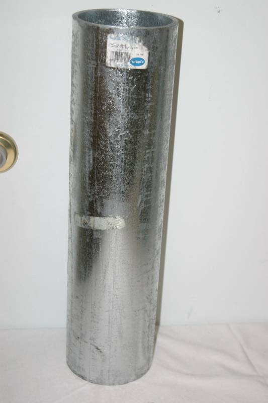 lot 7401 image: 25 Feet x 20 Inches Galvanized Sheet Metal Roll