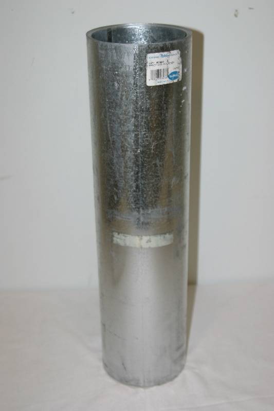 lot 7408 image: 25 Feet x 20 Inches Galvanized Sheet Metal Roll