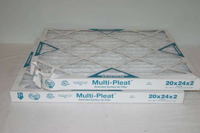 lot 7435 image: 2 KOCH Green Multi Pleat Filter 20 x 24 2 - New