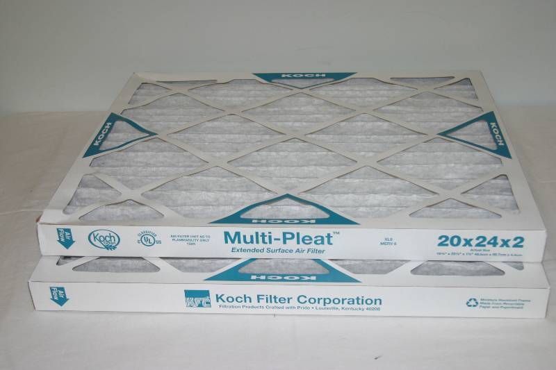 lot 7438 image: 2 KOCH Green Multi Pleat Filter 20 x 24 2 - New