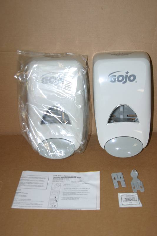 lot 7001 image: 2 Pack of GoJo Soap Dispensers Commercial Grade