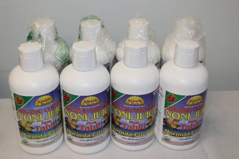 lot 6801 image: Noni Juice - Bottles