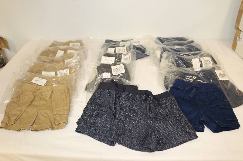 lot 6804 image: Baby Shorts - 21 Pairs - New