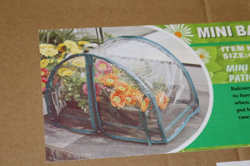 lot 6865 image: Mini Balcony Greenhouse