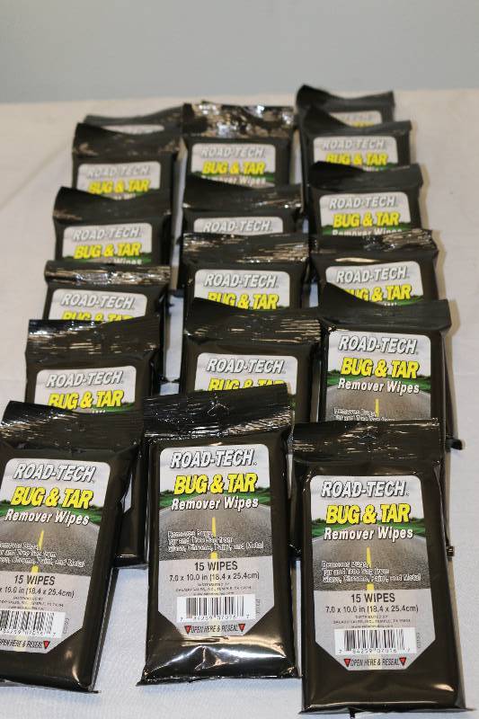 lot 6875 image: 18 Packs Bug & Tar Wipes