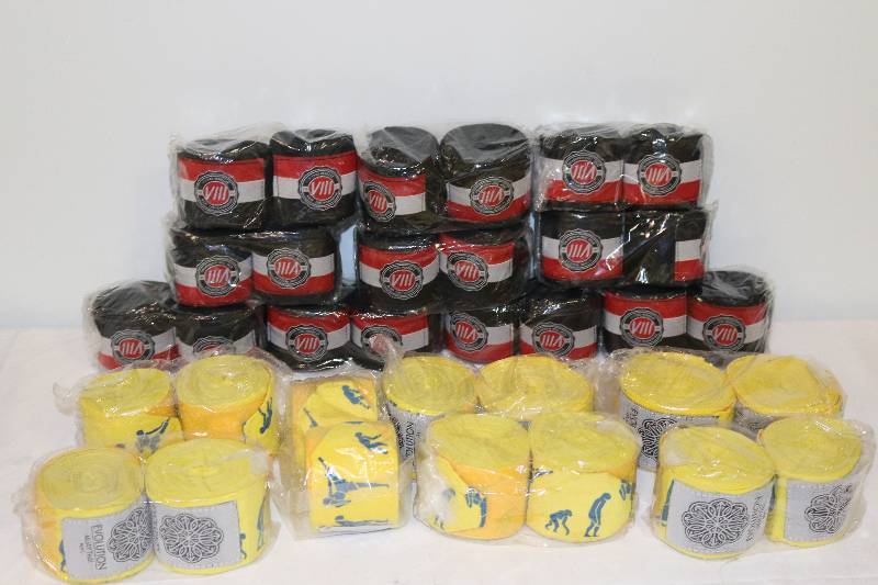 lot 6919 image: Boxing Mixed Martial Arts - 34 Wraps - New