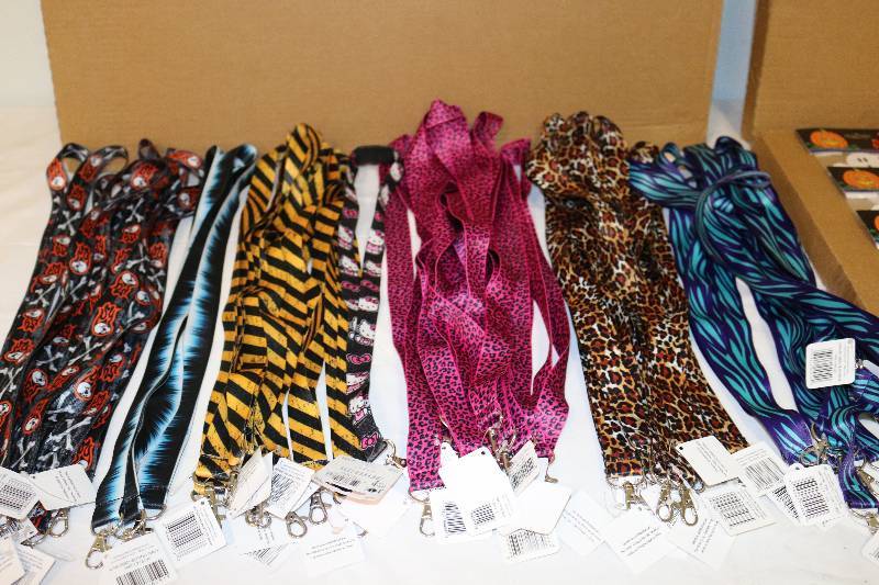 lot 6923 image: 55 NEW Lanyards - Assortment