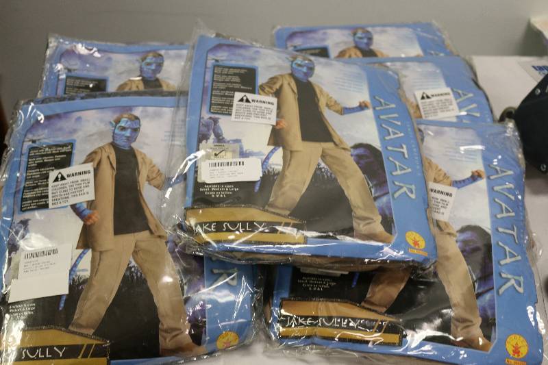 lot 6927 image: 10 Avatar  Jake Scully Costumes - Halloween
