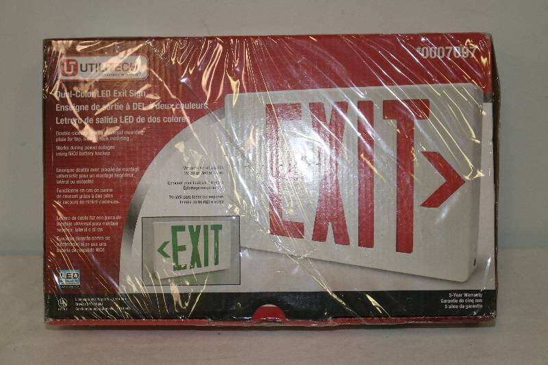 lot 6951 image: Exit Sign by Utilitech