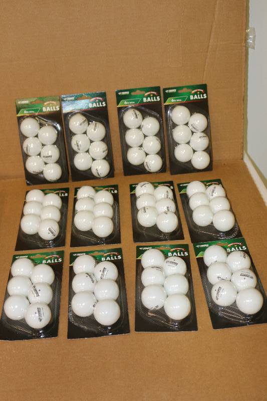 lot 6952 image: 72 Ping Pong Balls - Table Tennis