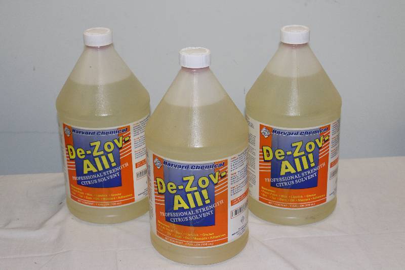 lot 6963 image: 3 Gallons De-Zov-All - Citrus Solvent