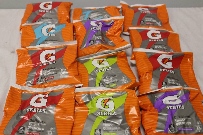 lot 6987 image: 12 Gatorade Packs - 2.5 gallons EACH