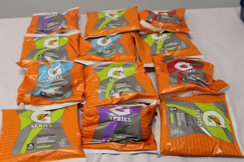 lot 6989 image: 12 Gatorade Packs - 2.5 gallons EACH