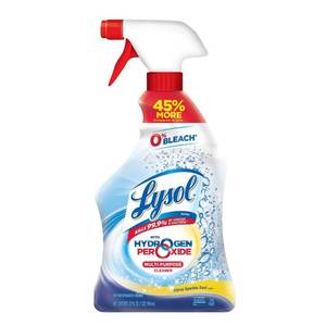 lot 40652 image: Lysol Power and Free Multi-Purpose Citrus Sparkle Cleaner Spray - 22 fl oz