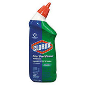 lot 40670 image: Clorox 31 Toilet Bowl Cleaner With Bleach Fresh 24oz Bottle