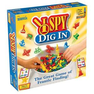 lot 40671 image: I Spy Dig In Find-It Game