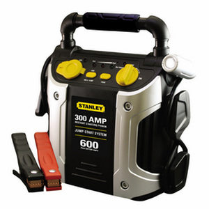 lot 40676 image: STANLEY 600300 Amp 12V Jump Starter with LED Light and USB J309