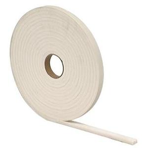 lot 40686 image: MD Building Products 02857 Closed Cell 14Inch by 12Inch by 34Feet High Density Foam Tape, 2 Roll Pack, White