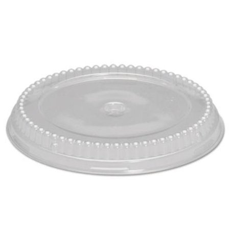 lot 280025 image: Gen-Pak 95C10 Plastic Dome Lid, Clear, Round, 10 Dia, 50pk, 4 Pkct