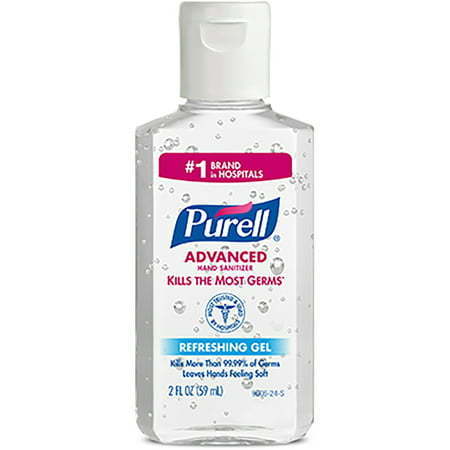 lot 500409 image: (6) PURELL Advanced Hand Sanitizer Gel 2 FL OZ