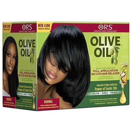 lot 500467 image: ORS Olive Oil Built-in Protection Full Application No-Lye Hair Relaxer - Normal Strength