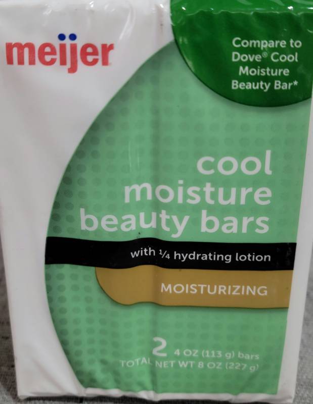 lot 500507 image: (2) MEIJER COOL MOISTURE BEAUTY BAR