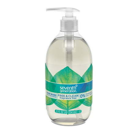 lot 500532 image: Seventh Generation Liquid Hand Soap Free & Clean Unscented Hand Soap Fragrance Free 12 oz