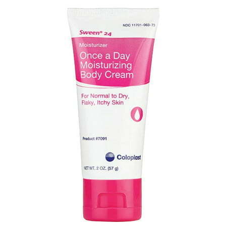 lot 500555 image: Sween 24 Unscented Hand and Body Moisturizer Cream 2 oz. Tube