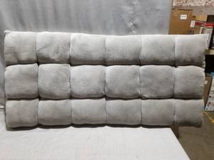 lot 43602 image: Epetlover Adjustable Floor Gaming Chair Memory Foam Armless Sofa Seat with Comfy Back Support, Grey