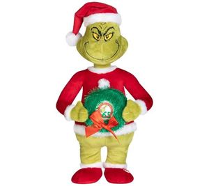 lot 43577 image: Retail - $30.00 Grinch 65th Anniversary Animated Plush with