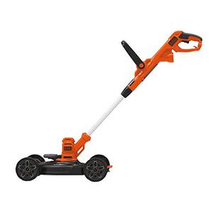 lot 43588 image: BLACKDECKER Electric Lawn Mower, String Trimmer, Edger, 3-in-1, Corded (BESTA512CM)