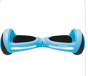 lot 43597 image: Hover-1 My First Hoverboard Electric Self-Balancing Hoverboard for Kids with 5 mph Max Speed, Dual 150W Motors, 6.3�� Tires, 3 Miles Max Range, and LED Headlights
