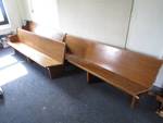 Lot of Church Pews and Parts