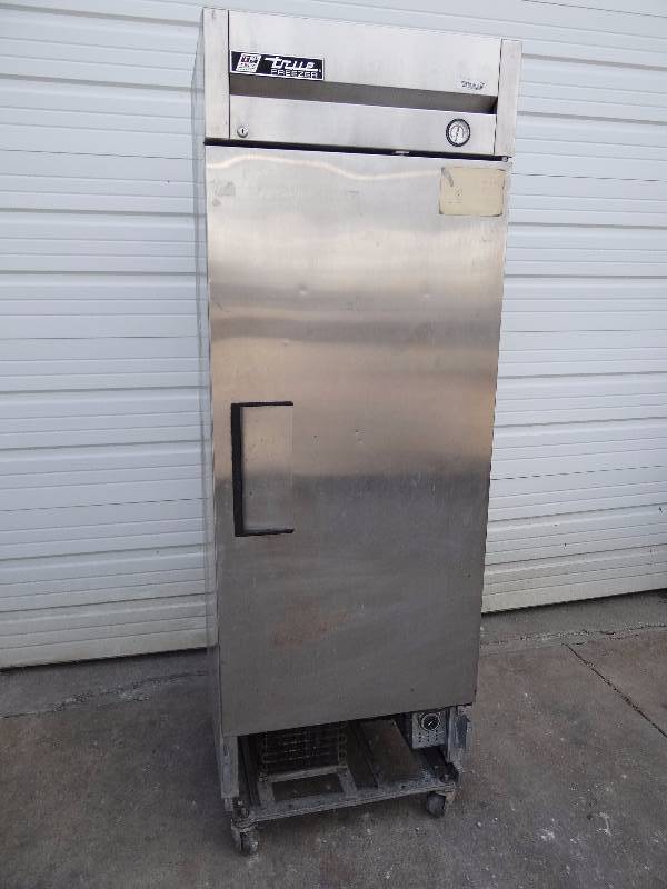 lot 597 image: True Single Door Reach-In Freezer