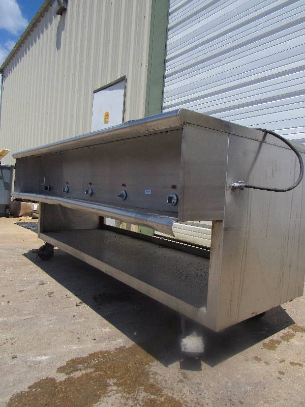 lot 618 image: 78 Stainless 5 Station Steam Well Station