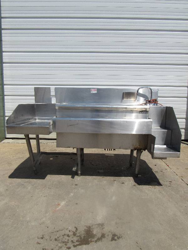 lot 625 image: Fully Stainless Under Bar SinkWork Station