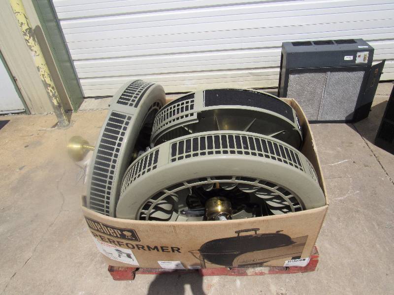 lot 630 image: Lot Of (3) Ceiling Mount Filter Fans