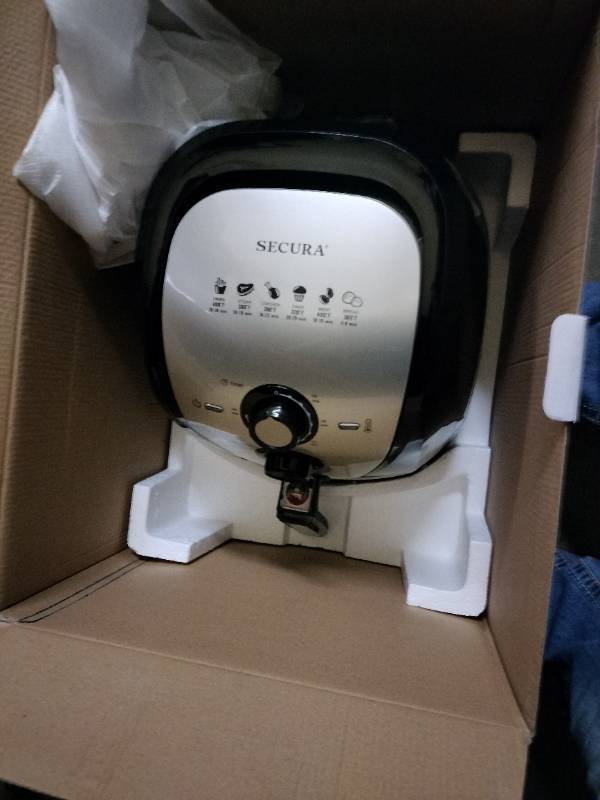 Secura Air Fryer XL 5.3 Quart 1700-Watt Electric Hot Air Fryers