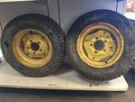 LAWN TRACTOR TURF TIRES AND RIMS