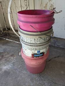 lot 854 image: Buckets And Funnels